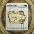 thumbnail image 1 of USA Iowa State Map Wooden Magnet Souvenir Fridge Magnet Gift, 1 of 4