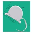 thumbnail image 4 of Mini Strap For Window Blind String Holder, Manual Tension Control Ensures Smooth Operation, Easy Installation Aluminium Alloy Roller Shutter Accessory, Perfect For Indoor Outdoor Use, 5pcs, 4 of 5