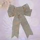 thumbnail image 2 of 8 Pcs Glitter Christmas Wreath Bow Christmas Tree Ornaments Bows For Christmas Party Decor, 2 of 3