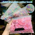 thumbnail image 2 of CAROOTU 1000PCS Colorful Rubber Hair Band Fashion Elastic Hair Ties Hair Style Essential, 2 of 6