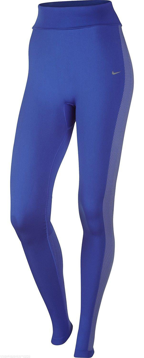 Nike Women's Dri-Fit Knit Training Tight Fit Pants Blue - Walmart.com