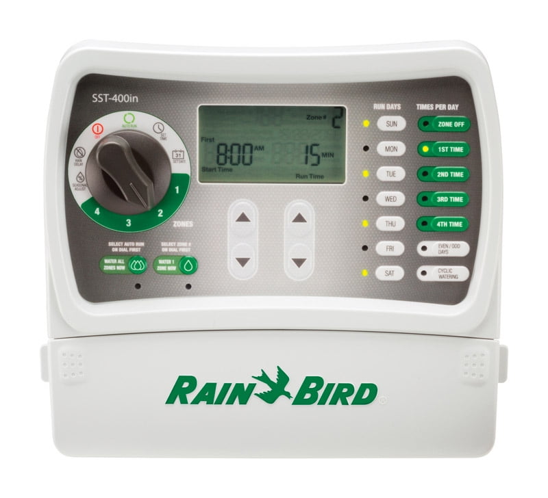 Rain Bird Programmable 4 zone Sprinkler Timer - Walmart.com - Walmart.com