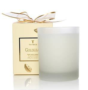 THYMES Goldleaf Candle 9oz ***NEW*** 