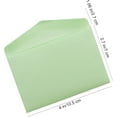 TRAHOO150 Pack Mini Envelopes 15 Assorted Colors for Gift Card