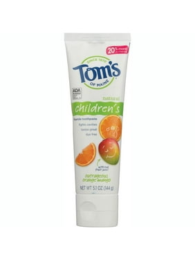 Tom's of Maine Children's Orange Mango Anticavity Toothpaste, 5.1oz