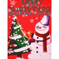 thumbnail image 6 of WIBACKER 1-12Years Toddler Boys Christmas Pajamas Set Toddler Girls Long Sleeve Tops and Pants 2 Piece Pjs Snowman Sleepwear, 6 of 11