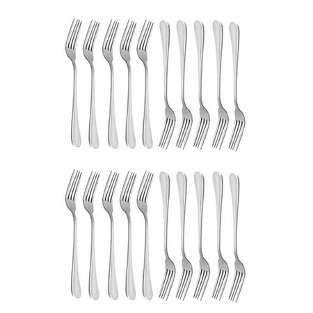 

Dinner Forks Heavy-Duty Stainless Steel Dinner Forks Set of 20