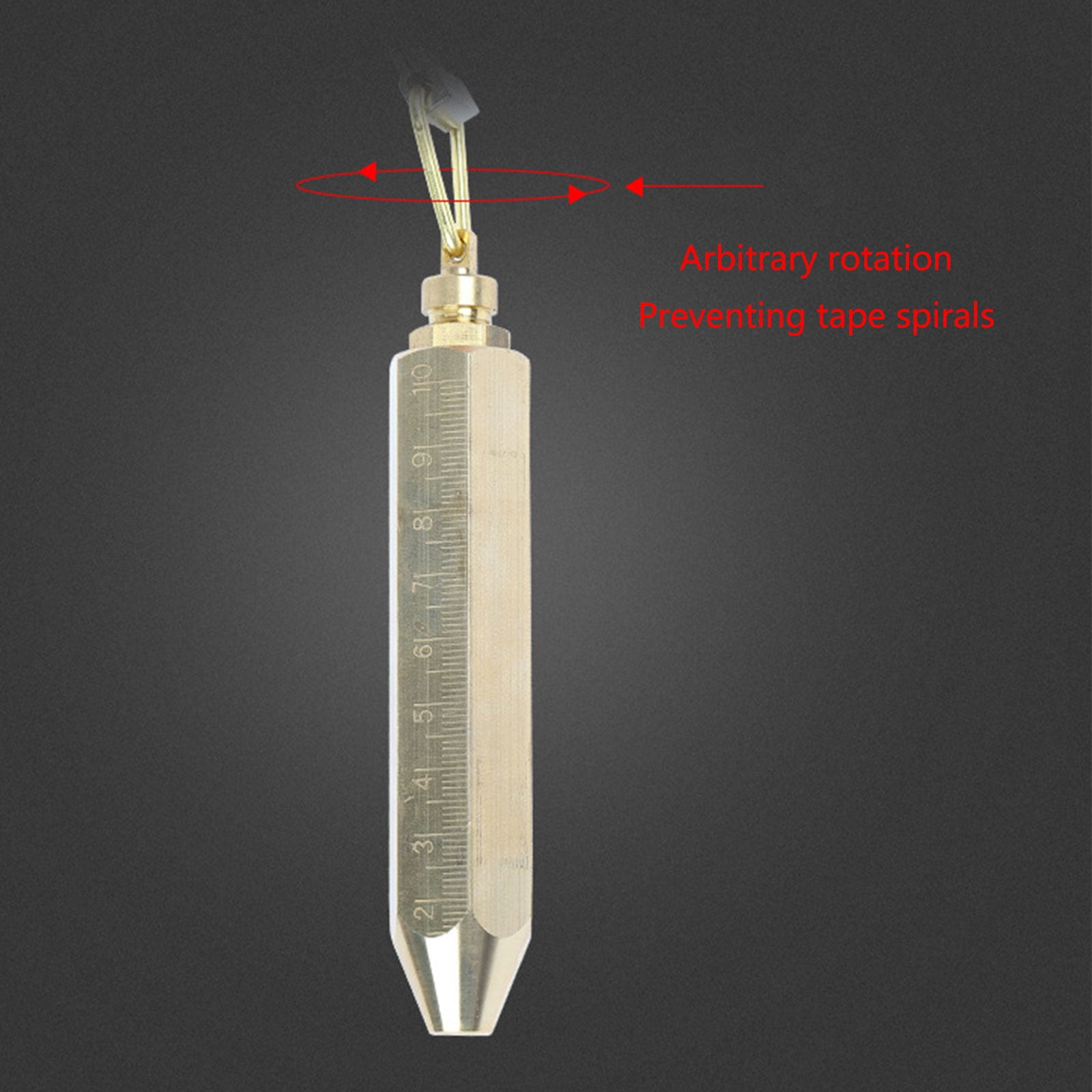 Oil Gauging Tapes Measuring Ruler Tape Measure Carbon Steel Plastic Handle Accuracy Oil Gauging Tape 15/20/30/50M