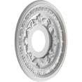 thumbnail image 4 of Ekena Millwork 13"OD x 3 1/2"ID x 3/4"P Baltimore Thermoformed PVC Ceiling Medallion (Fits Canopies up to 5 1/4"), UltraCover Satin Smokey Beige, 4 of 5