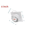 thumbnail image 2 of 4 Inch 6 Inch Mute Bathroom Extractor Exhaust Fan Kitchen Toilet Wall Window Ventilation Fans With Power Cable ,High Performance, 2 of 6
