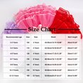 thumbnail image 6 of Posijego Little & Big Girls Mesh Skirts Birthday Party Bow Elastic Waist Ruffled Tiered Princess Short Skirts, 6 of 6