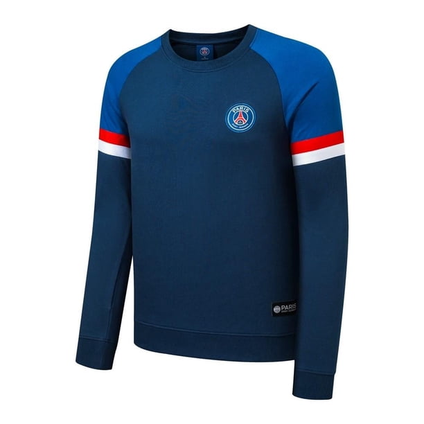 Sudadera FexPro México Paris St Germain Talla G Cuello Redondo PSG Azul Marino