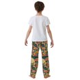 thumbnail image 4 of FORMRS Boys Pajama Pants with Pockets Size 11-12Y Kids Lounge Sleep Bottoms, Floral Mushroom, 4 of 8