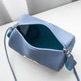 thumbnail image 3 of Portable Retro PU Purse Outdoor Handbag Crossbody Phone Bag Litchi Pattern Women  Shoulder Backpack Korean Style Bag BLACK, 3 of 8