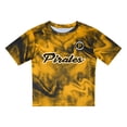 thumbnail image 2 of Toddler Gold/Black Pittsburgh Pirates Pinch Hitter Infielder T-Shirt & Shorts Set, 2 of 5