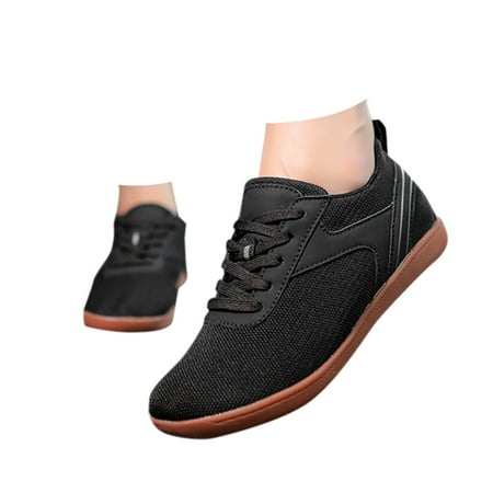XDDST Comfortable Shoes for Men Outdoor Non Slip Barefoot Wide Toe Shoes Comfortable & Breathable Athletic Hiking Shoes for Wide Feet Ideal for Fitness Running & Casual Wear