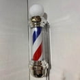 thumbnail image 3 of kurtrusly Barber Pole LED Light Rotating Salon Sign Light with Ball for Indoor Outdoor, 3 of 9