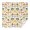 Mixed Fruits Leaves, variant on Mixed Fruits Leaves White Pattern Square Tablecloth,Waterproof Square Table Cover,Wipeable Spillproof Washable Table Cover for Home Kitchen Party Decor 42"X42"(107x107cm)
