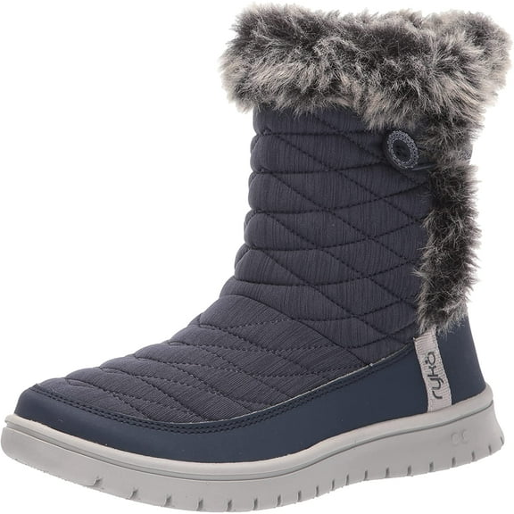 Ryka Women's Shiver Ankle Boot Navy Blue 5M
