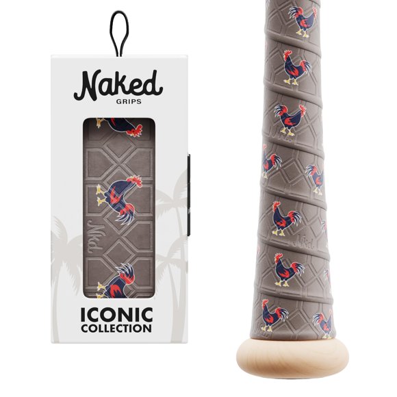 Grip para bate The Rooster de Naked Grips, 1,0 mm de grosor