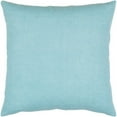 thumbnail image 3 of Surya Lachen LHN-024 20 x 20" Down Fill Pillow Kit in Teal Blue/Cream, 3 of 4
