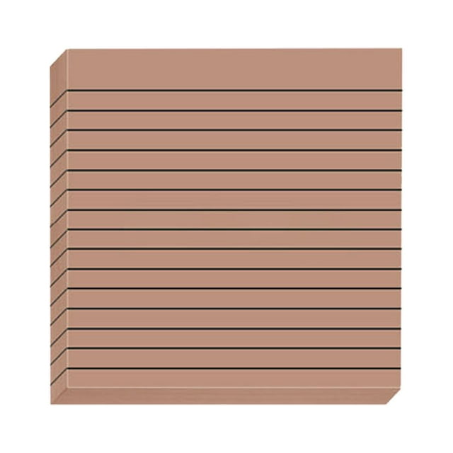 Meiiso Note Autocollante Transparente Croisée Vintage Rétro Bordeaux pour Bureau Armoire, Notes Autocollantes Lignées 3X3 Po Poteau Couleurs Vintage Notes Autocollantes Bloc-Notes Son Adhérence
