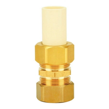 Homewerks Worldwide 4694238 40.75 x 0.87 in. Schedule Compression Brass Transition Fitting Assorted
