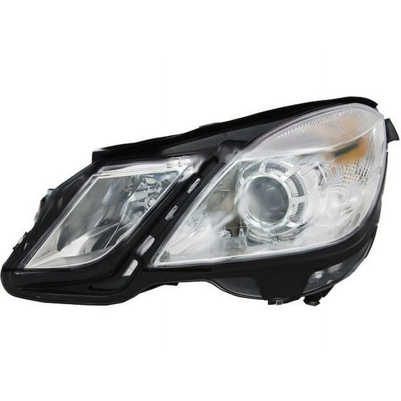 Left Headlight Assembly - Compatible with 2010 - 2013 Mercedes-Benz E350 2011 2012