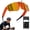 V06 Orange temple + Red lens, variant on Unisex Smart Camera Glasses, 8MP HD POV Photo & Video Recording, Bluetooth 5.4, Built-in Storage No SD Card Required, Multicolor Sports Eyewear for Baseball Outdoor Activities