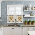 thumbnail image 6 of Duck Kitchen Curtains Valances and Tiers Set of 3 Welcome Tier Curtains and Valance Rod Pocket Valance Curtains Set for Kitchen Bathroom Small Windows 27.5"W x 36"L (Pack of 3), 6 of 8