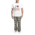 thumbnail image 5 of CafePress - I Love Deez Nuts Men's Light Pajamas - Men's Light Loose Fit Cotton Pajama Set, 5 of 7
