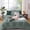 Cyan, variant on BDEUS Twin Comforter Set 4 Pieces,Comforter Set,Bed in a Bag, Bedding Set with Comforter,Fitted Sheet,Flat Sheet,Pillowcase, All Season, Cyan