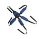thumbnail image 5 of Cinturón de seguridad para silla de bebé Cinturón para silla de comedor infantil para silla alta azul CUTICAT cinturón de cinco puntos, 5 of 6