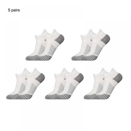 

UP TO 15% OFF! 3/5/10 Pairs Unisex Cool Comfort Moisture Wicking Arch Support Ankle Socks Dri-tech Moisture Control Crew Socks for Men and Women