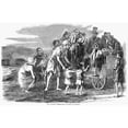 thumbnail image 2 of Irish Potato Famine 1846-7. N'Miss Kennedy Distributing Clothing At Kilrush.' Wood Engraving From An English Newspaper, 2 of 2