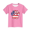 thumbnail image 4 of Afuyipoi Boys USA Flag Tees,Short Sleeve Independence Crew Neck 4th of July Shirts Pink 12-13T, 4 of 5