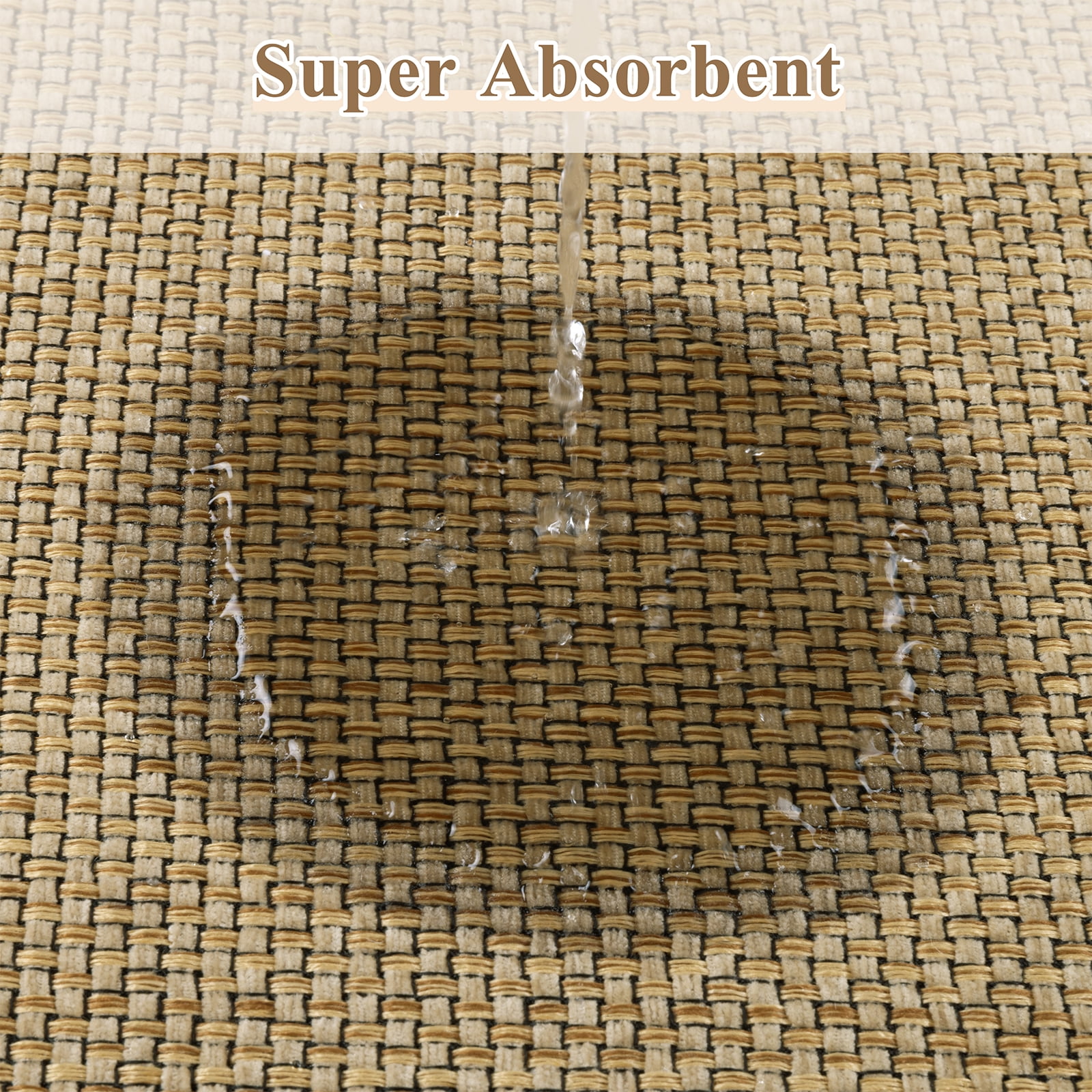 Bathroom Rugs Sets 3 Piece, Washable, Super Absorbent Bath Mat for Bathroom
