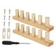 thumbnail image 5 of 2 telares gruesos reutilizables para tejer mantas, ideales para principiantes. Incluyen un kit portátil de madera para tejer a mano., 5 of 9