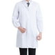 thumbnail image 2 of Bata de laboratorio Billuyoard Botones Bolsillo abajo Manga corta Ropa de trabajo Solapa con muescas 3XL, 2 of 6