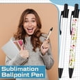 thumbnail image 5 of 12 Juegos de BolíGrafos de SublimacióN BolíGrafo de SublimacióN en Blanco con Envoltura RetráCtil para ArtíCulos de PapeleríA de Oficina y Escuela, 5 of 5