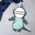 thumbnail image 4 of Ropa de muñeca para bebés encantadores, trajes de , disfraces, tela bonita para , regalos de cumpleaños de Navidad hechos CUTICAT  Mono de muñeca, 4 of 7