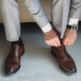thumbnail image 3 of Calcetines negros para hombre y mujer (paquete de 10 gris oscuro) - Calcetines de primera calidad - Medias de algodón, 3 of 5