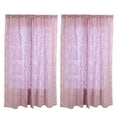 thumbnail image 2 of Cqxid Rideau à Moins de 10 $ Vignes Feuilles Tulle Porte Fenêtre Rideau Draperie Panneau Voile Foulard, 2 of 9