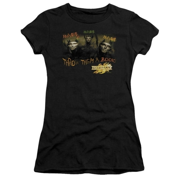 Mirrormask Hungry Junior Women's T-Shirt Sheer Black