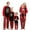 Dad, variant on Christmas Family Pajamas Matching Set Letter Christmas Tree Print Long Sleeve Tops and Red Plaid Pants Sleepwear
