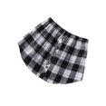 thumbnail image 2 of Minnieouse Extensores de camisa, blusa de cola, enaguas desmontables, suéter, dobladillo de moda, parte inferior, accesorios de ropa, dobladillo Vestidos cuadros blancos y negros METRO Minnieouse AP010483-34B, 2 of 6