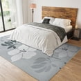 thumbnail image 3 of Floral Print Area Carpet, Light Luxury Washable SOFT, Non-Slip for Living Room Bedroom Dorm Dining Room 2x3ft, 3 of 7