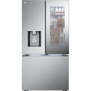 LG LRYKC2606S 25.5 Cu. Ft. Stainless Steel French Door Counter Depth Smart Refrigerator