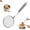 large, variant on 26 Mesh Stainless Steel Extra Ultra Fine Fat Skimmer Spoon, 12", Very Fine Mesh Strainer Scoop, Slotted Ladle With Holes, Kitchen Cooking Utensil For Frying, Fryer, Sauce, Oil And Grease
