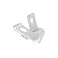 thumbnail image 2 of BRIGHTFUFU 20Ud Clips De Montaje Para Cables Inoxidable Para Uso En Interiores Y Exteriores, 2 of 6